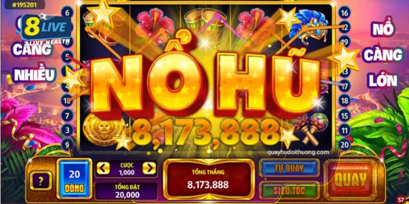 Chiến lược và bí quyết thắng lớn tại Nổ Hũ 8Live